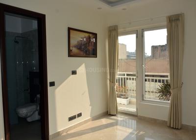 Bedroom Image of 800 Sq.ft 1.5 BHK Builder Floor for rent in Safdarjung Development Area New Delhi for Rs. 40000