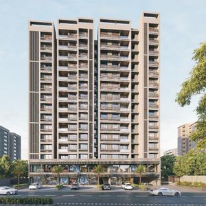 Image of 1485 Sq.ft 2 BHK Apartment / Flat for sale in Shivay Satkar Lakeview, Vaishno Devi Circle, Ahmedabad for Rs. 5115000