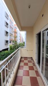 Balcony Image of 1495 Sq.ft 3 BHK Apartment / Flat for rent in Pariwar Passion, Doddakammanahalli Bengaluru for Rs. 45000