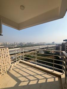 Balcony Image of 1685 Sq.ft 3 BHK Apartment / Flat for rent in Assotech Blith, Gopalpur Gurgaon for Rs. 60000