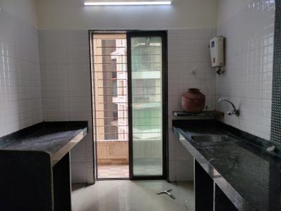 Kitchen Image of 710 Sq.ft 1 BHK Apartment / Flat for rent in Regency Sarvam, Titwala Thane for Rs. 9500