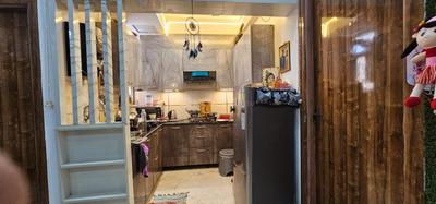 Kitchen Image of 970 Sq.ft 2 BHK Apartment / Flat for sale in Aambesten Twin Celestial, Noida Extension Greater Noida for Rs. 5300000