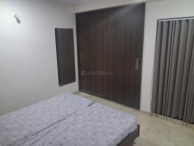 Bedroom Image of 1000 Sq.ft 3 BHK Apartment / Flat for rent in Sopan Heights, Dharam Nagar Rajkot for Rs. 23000