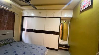 Bedroom Image of 1250 Sq.ft 3 BHK Apartment / Flat for rent in Aspira Aashiyana, Rajarhat Kolkata for Rs. 26000