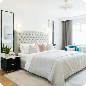 Bedroom Image of 1300 Sq.ft 3 BHK Apartment / Flat for sale in DEM Panache, Andheri East Mumbai for Rs. 29500000