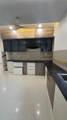 Kitchen Image of 2840 Sq.ft 4 BHK Apartment / Flat for rent in Sakar Elite Apex, Mahalakshmi Nagar Indore for Rs. 60000