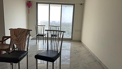 Living Room Image of 1400 Sq.ft 3 BHK Apartment / Flat for rent in Dattani Linear, Vasai West Vasai for Rs. 38000