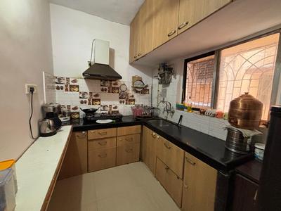 Kitchen Image of 700 Sq.ft 1 BHK Apartment / Flat for sale in Geet Sonali Co-Operative Housing Society, Airoli Navi Mumbai for Rs. 11000000