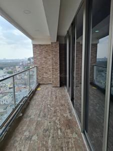 Balcony Image of 4000 Sq.ft 4 BHK Apartment / Flat for rent in Banjara Hills Hyderabad for Rs. 165000