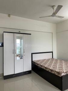 Bedroom Image of 450 Sq.ft 1 RK Studio for rent in Amanora Park Town, Hadapsar Pune for Rs. 22000
