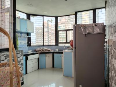Kitchen Image of 1350 Sq.ft 3 BHK Apartment / Flat for sale in Proviso Hill Park, Kharghar Navi Mumbai for Rs. 12000000