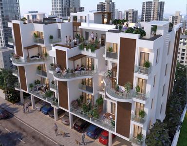 Balcony Image of 1190 Sq.ft 3 BHK Penthouse for sale in Bhetapara Guwahati for Rs. 5800000