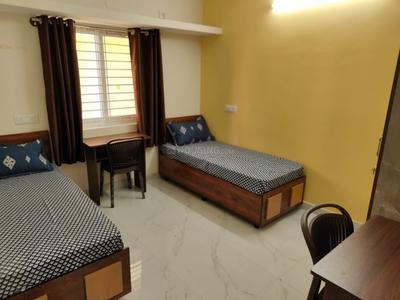 Bedroom Image of Sai Imperial Premium Ladies PG in Kattigenahalli, Bengaluru