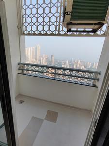 Balcony Image of 1050 Sq.ft 2 BHK Apartment / Flat for rent in Lodha Primero, Worli Mumbai for Rs. 210000