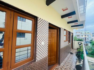 Balcony Image of 850 Sq.ft 2 BHK Independent House for rent in Rayasandra Bengaluru for Rs. 18000