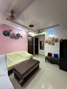 Bedroom Image of 900 Sq.ft 2 BHK Builder Floor for rent in Dwarka Mor New Delhi for Rs. 23000