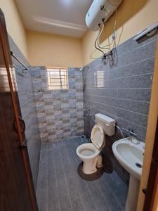 Bathroom Image of 750 Sq.ft 1 BHK Builder Floor for rent in Hulimavu Bengaluru for Rs. 18000