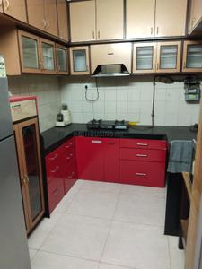 Kitchen Image of 1350 Sq.ft 3 BHK Apartment / Flat for rent in Prajapati Park, Kopar Khairane Navi Mumbai for Rs. 58000