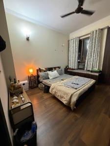 Bedroom Image of 1460 Sq.ft 2 BHK Apartment / Flat for rent in Unitech Fresco, Sector 50 Gurgaon for Rs. 60000
