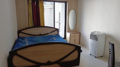 Bedroom Image of 1560 Sq.ft 3 BHK Apartment / Flat for rent in Hariom Heritage, Kharghar Navi Mumbai for Rs. 50000