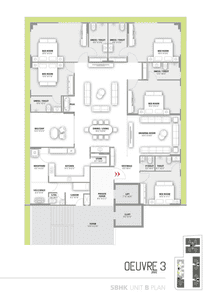 Image of 4941 Sq.ft 4 BHK Apartment / Flat for sale in Madhav Oeuvre 3, Bodakdev, Ahmedabad for Rs. 48900000