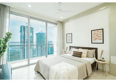 Bedroom Image of 1780 Sq.ft 3 BHK Apartment / Flat for sale in ACME Boulevard, Andheri East Mumbai for Rs. 33000000