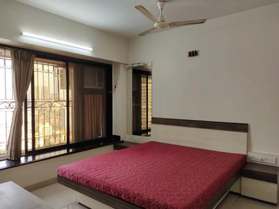 Bedroom Image of 1550 Sq.ft 3 BHK Apartment / Flat for rent in Samarth Aangan, Andheri West Mumbai for Rs. 160000