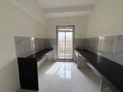 Kitchen Image of 600 Sq.ft 1 BHK Apartment / Flat for sale in Kasarvadavali Thane for Rs. 5700000
