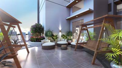 Balcony Image of 1057 Sq.ft 2 BHK Apartment / Flat for sale in Royal Bliss, Malad West Mumbai for Rs. 19100000