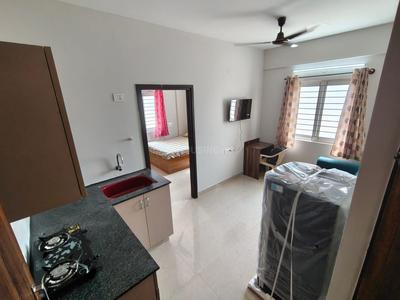 Hall Image of 550 Sq.ft 1 BHK Independent House for rent in Marathahalli Bengaluru for Rs. 21000