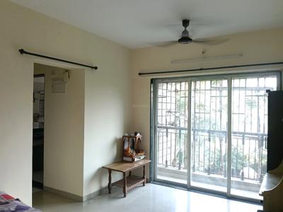 Living Room Image of 600 Sq.ft 1 BHK Apartment / Flat for rent in Vihang Valley, Kasarvadavali Thane for Rs. 16000