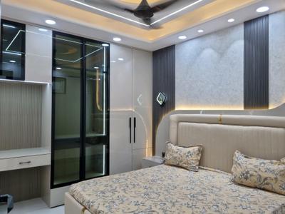 Bedroom Image of 1250 Sq.ft 3 BHK Builder Floor for sale in Saarthi Lavish Homes, Bindapur New Delhi for Rs. 10000000