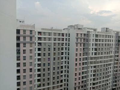 Living Room Image of 690 Sq.ft 3 BHK Apartment / Flat for sale in Shapoorji Pallonji Shukhobrishti, New Town Kolkata for Rs. 5400000