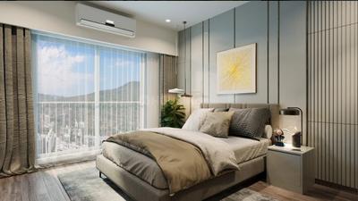 Bedroom Image of 1080 Sq.ft 3 BHK Apartment / Flat for sale in Godrej Bliss, Kandivali East Mumbai for Rs. 28600000