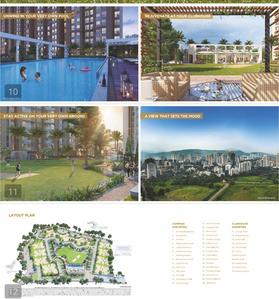 Image of 850 Sq.ft 2 BHK Apartment / Flat for sale in Runwal Eirene, Thane West, Thane for Rs. 10800000