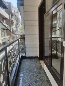 Balcony Image of 750 Sq.ft 2 BHK Builder Floor for sale in Chhattarpur New Delhi for Rs. 4000000