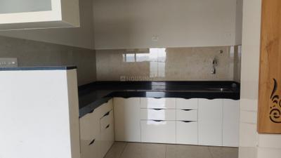 Kitchen Image of 1010 Sq.ft 3 BHK Apartment / Flat for rent in VJ Yashwin Enchante, Wagholi Pune for Rs. 40000