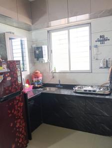 Kitchen Image of 2200 Sq.ft 3 BHK Apartment / Flat for rent in Vesu Surat for Rs. 33000