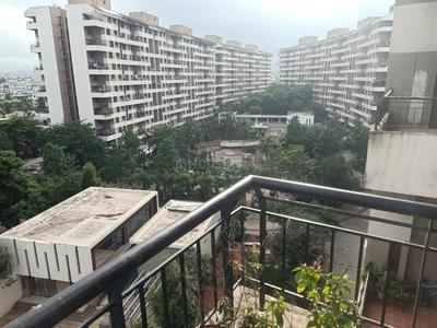 Balcony Image of 1400 Sq.ft 3 BHK Apartment / Flat for rent in Kalpataru Estate Building 8, Pimple Gurav Pune for Rs. 35000