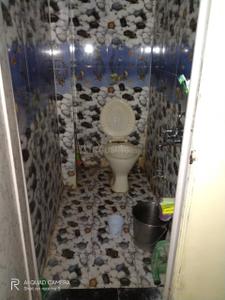 Bathroom Image of 405 Sq.ft 1 BHK Builder Floor for rent in Manglia Indore for Rs. 6000