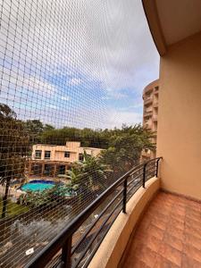 Balcony Image of 1110 Sq.ft 2 BHK Apartment / Flat for rent in Kumar Princetown Towers, Mohammed Wadi Pune for Rs. 32000