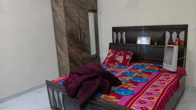 Bedroom Image of 1350 Sq.ft 3 BHK Builder Floor for rent in Kharar Mohali for Rs. 18000