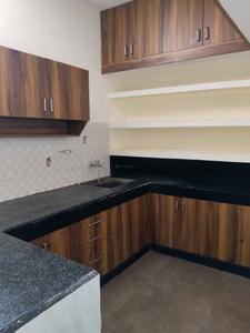Kitchen Image of 600 Sq.ft 1 BHK Independent House for rent in New Tippasandra Bengaluru for Rs. 21000