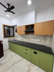 Kitchen Image of 950 Sq.ft 1 BHK Builder Floor for rent in Scheme 78 Indore for Rs. 19000