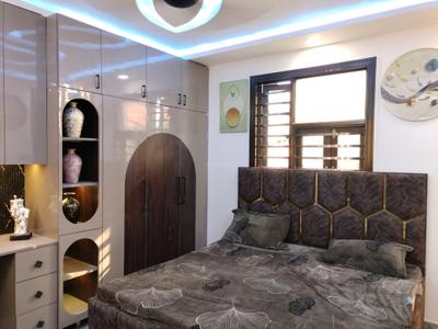 Bedroom Image of 720 Sq.ft 3 BHK Builder Floor for sale in Deenpur New Delhi for Rs. 6500000