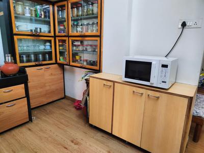 Kitchen Image of 2500 Sq.ft 2 BHK Independent House for rent in Nirnay Nagar Ahmedabad for Rs. 23500