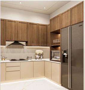 Kitchen Image of 1458 Sq.ft 3.5 BHK Builder Floor for sale in Gillco Valley Sector 115, Sector 115 Mohali for Rs. 8890000