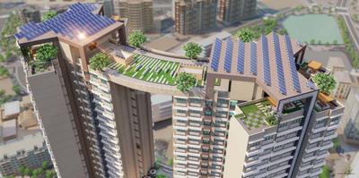 Image of 1264 Sq.ft 2 BHK Apartment / Flat for sale in Sonam Indradhanush, Mira Road East, Mira Bhayandar for Rs. 9100000