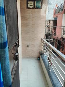 Balcony Image of 680 Sq.ft 2 BHK Builder Floor for rent in Uttam Nagar New Delhi for Rs. 17000