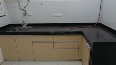 Kitchen Image of 720 Sq.ft 1 BHK Apartment / Flat for rent in Godrej Infinity, Mundhwa Pune for Rs. 26000